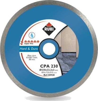 Rubi Diamantblad For Harde Materialer Cpa 200 X 25,4 Mm Superpro