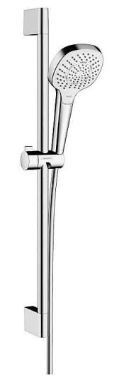 Hansgrohe Croma Select E Multi dusjsett 900 mm, Hvit/Krom