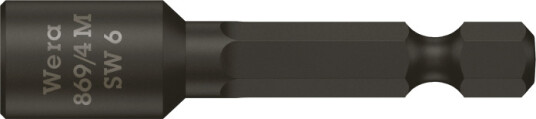 Wera Skruvhållare 1/4 869/4 M 6x50mm Med Magnet