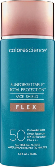 Colorescience Sunforgettable Total Protection Face Shield Flex SPF50 Tan 55ml