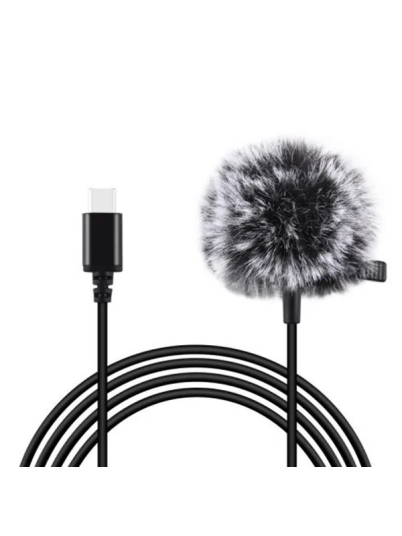 Puluz 1,5m USB-C Lavalier Mikrofonsystem