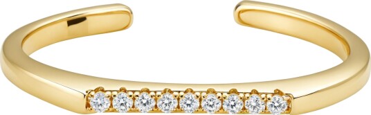 Sparkle Line Ring Gold