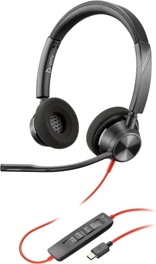 HP Poly Blackwire 3320 headset USB-C HP Poly Blackwire 3320 headset USB-C