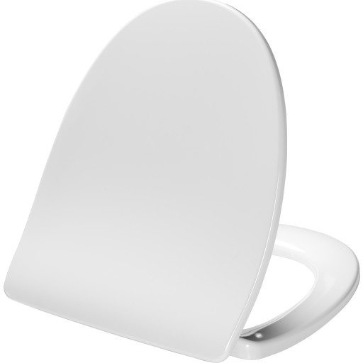 Pressalit 624 Toalettsete med Soft Close og Lift-Off Hvit