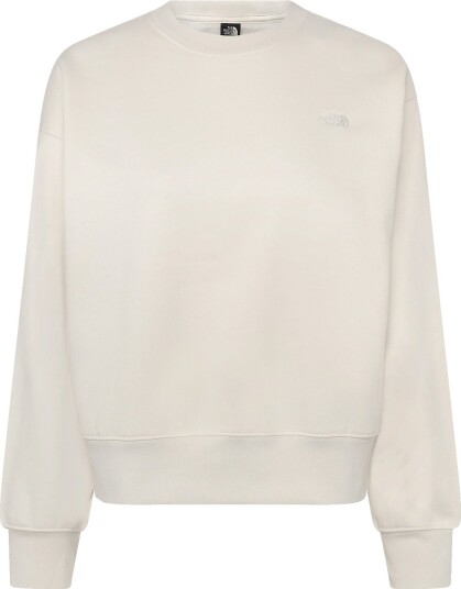 The North Face W Tnf Essential Simple Dome Boxy Os Crew Cream M