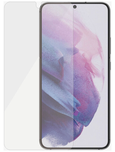PanzerGlass Samsung Galaxy S22 AntiBakteriell Skjermbeskytter Edge-to-Edge - Case-Friendly - Gjennomsiktig