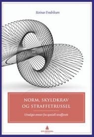Norm skyldkrav og straffetrussel Pent brukt bok