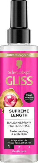Schwarzkopf Gliss Supreme Length Conditioner Spray 200ml