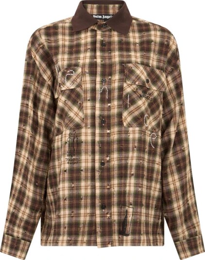 Palm Angels Herre Skjorter Flerfarget L,