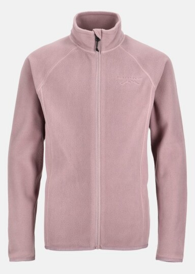 Swedemount Geilo Fleece Fullzip Ii Jr Pale Mauve 150 Fleecetrøyer