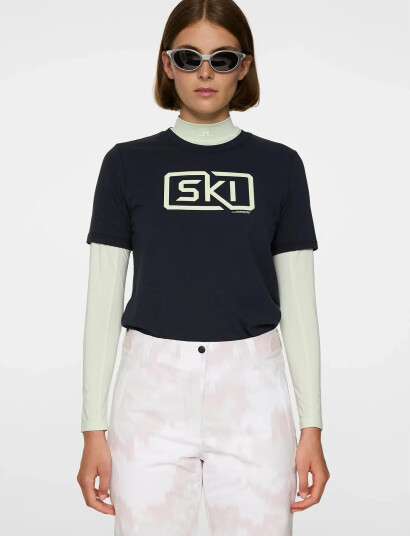 J. Lindeberg Malia T-Shirt - Navy - S J. Lindeberg Malia T-Shirt - Navy - S