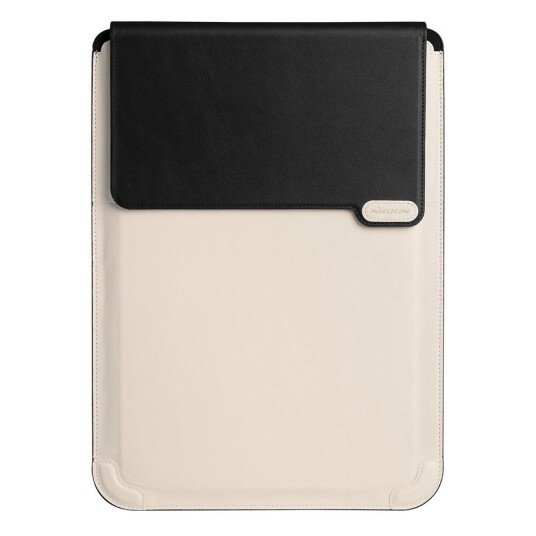 Nillkin Sleeve i Kunstskinn til MacBook 15-16" m. Stativ & Musematte ( 36,5 x 26,5 x 2 cm ) - Hvit