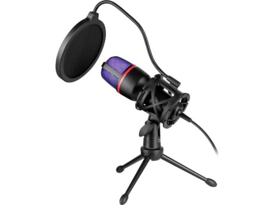 Defender Mikrofon Defender Forte Gmc 300 Kablet Mikrofon Med Stativ Stream Rgb Streaming Usb Defender Mikrofon Defender Forte Gmc 300 Kablet Mikrofon Med Stativ Stream Rgb Streaming Usb