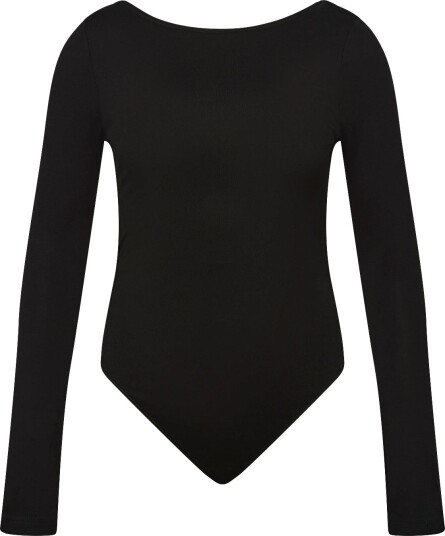 Lee Jeans Open Back Bodysuit Black XL x 00