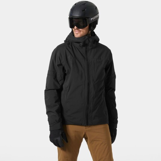 Helly Hansen Courchevel Jacket Herre Svart M