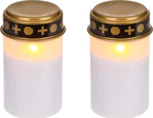 Gravlys LED / Lys Lys til Graver 1200 timer Velg antall!