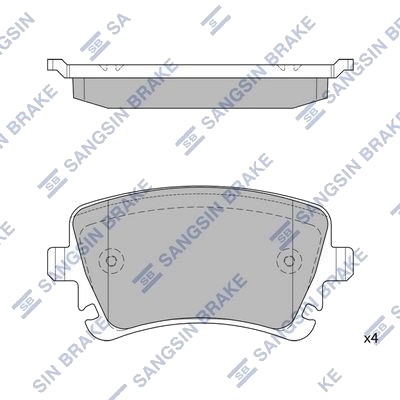Hi Q SP2112 R Bremseklosser