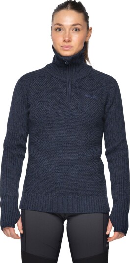 Bergans Women's Ulriken Jumper Navy Blue XL