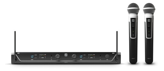Ld Systems U30x Hhd 2 Dual Dynamic Mic Velg Frekvens