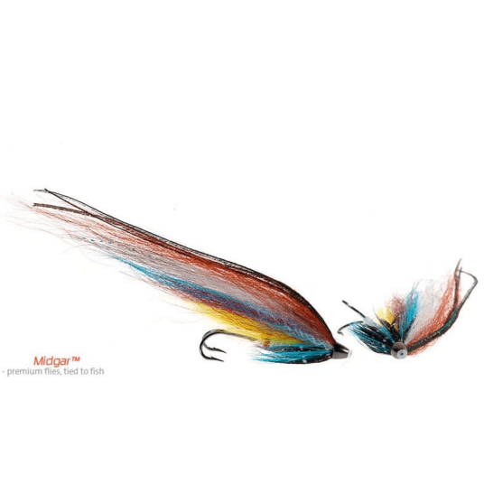 Midgar Tubeflies Fullblood Silver Doctor 69 mm Large Tubing