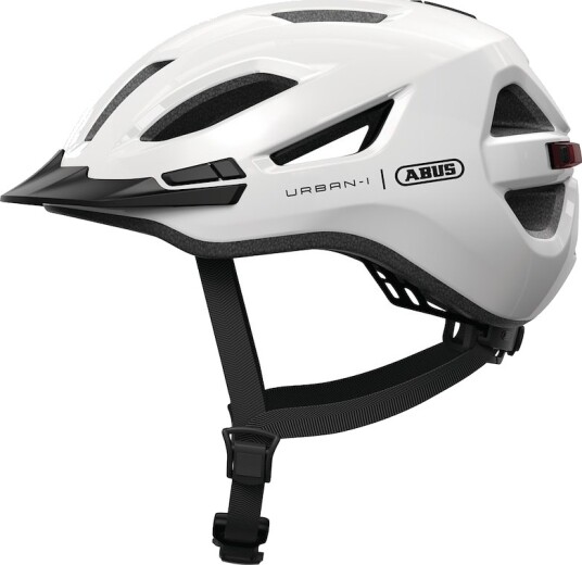 ABUS Urban-I 4.0 sykkelhjelm shiny white
