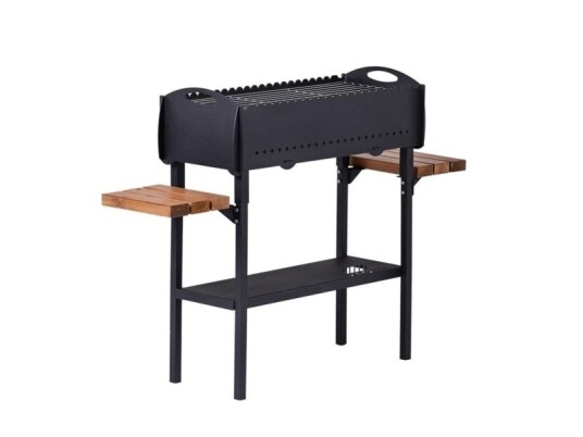 Dm_Grill Bbq Expert Grill 730X30x85 Cm, Med Hyller, Metalltykkelse 3Mm Dm_Grill Bbq Expert Grill 730X30x85 Cm, Med Hyller, Metalltykkelse 3Mm