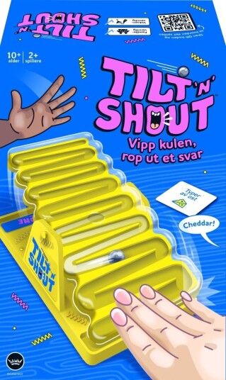 Hasbro Tilt N Shout Kategorispill for Barn