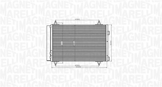 Kondensator MAGNETI MARELLI 350203916000