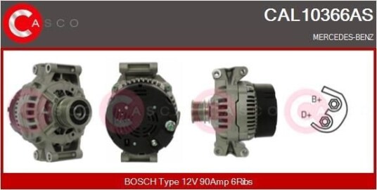 Dynamo CASCO CAL10366AS