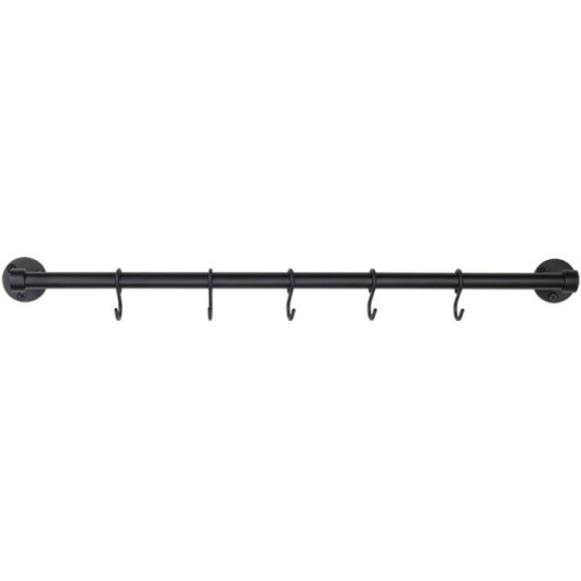 Beslag Design Aveny Kjøkkenstang 600 mm Matt Sort Beslag Design Aveny Kjøkkenstang 600 mm Matt Sort