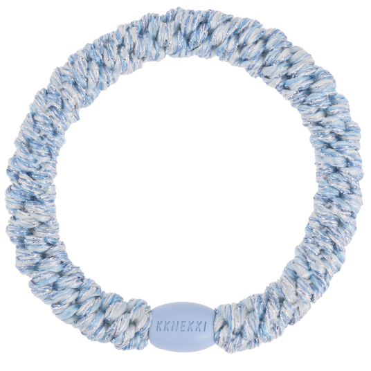 KKNEKKI Glitter Hårstrikk | 21 Varianter Sparkling Blue Glitter KKNEKKI Glitter Hårstrikk | 21 Varianter Sparkling Blue Glitter