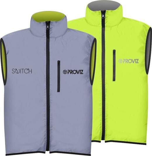 Proviz Switch Gilet Yellow/Reflective Sykkelvest XL