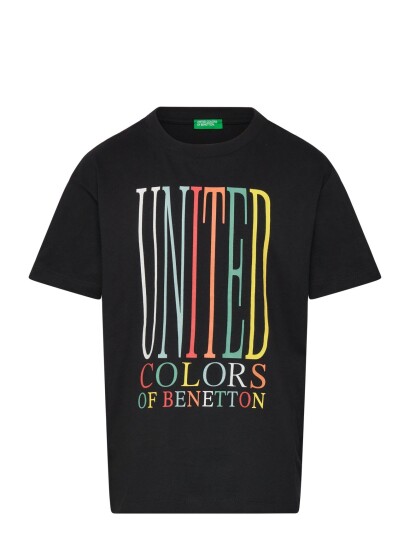 United Colors of Benetton T Shirt Black 130