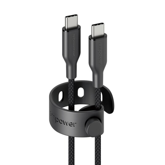 PanzerGlass Racing 60W USB-C Kabel 2M Sort PanzerGlass Racing 60W USB-C Kabel 2M Sort