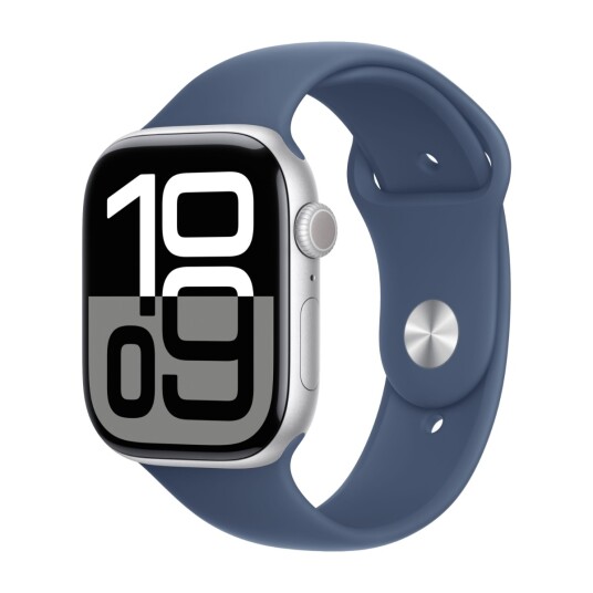 Apple Watch S10 46mm GPS+Cel (Silver Alu/Denim Sport Band) M/L Apple Watch S10 46mm GPS+Cel (Silver Alu/Denim Sport Band) M/L