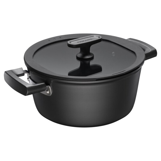 Fiskars Hard Face gryte 3,5L med lokk Fiskars Hard Face gryte 3,5L med lokk