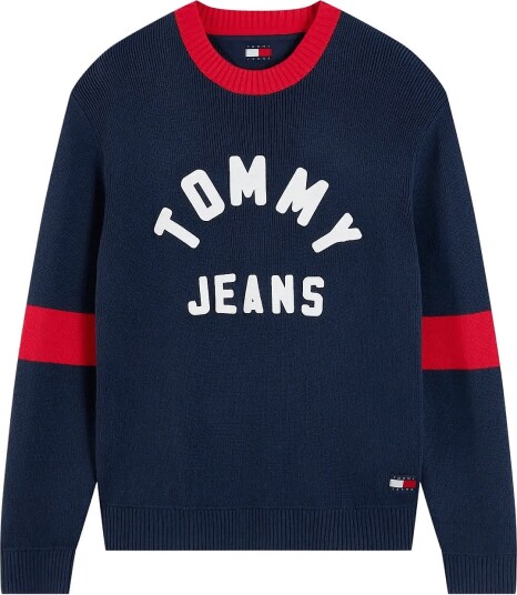 Tommy Jeans Tjm Reg New Classics Sweater Ext Navy M