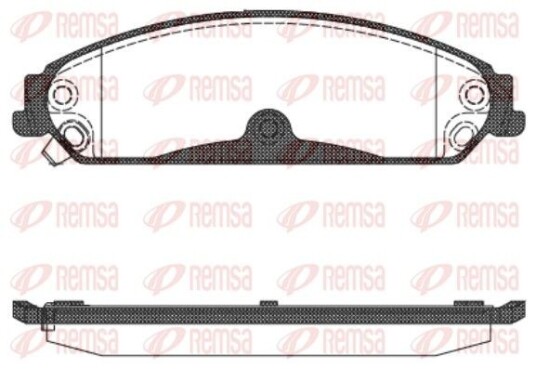 Bremseklosser REMSA 1128.04