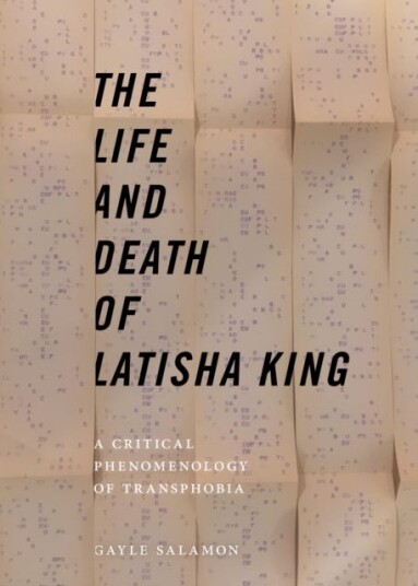 The Life And Death Of Latisha King Av Gayle Salamon