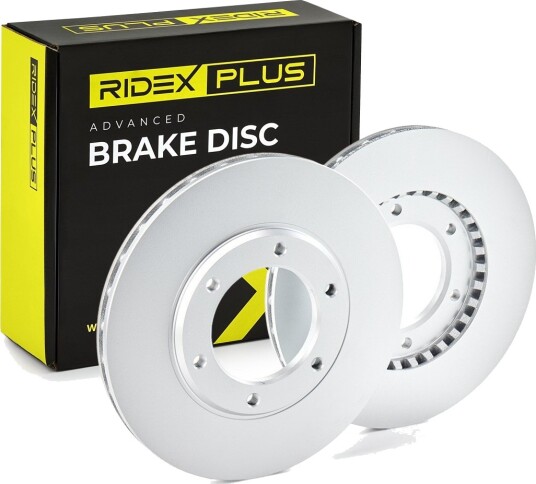 Bremseskive RIDEX PLUS 82B0737P