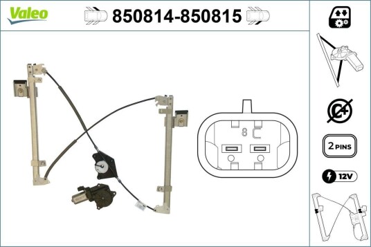 Vindusheis VALEO 850814