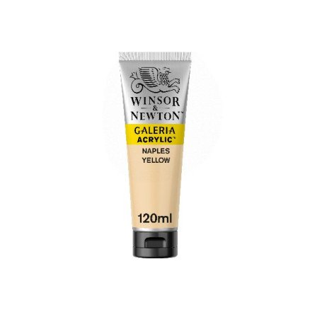 Winsor Newton Galeria Acrylic 120 ml Napoli Yellow 422