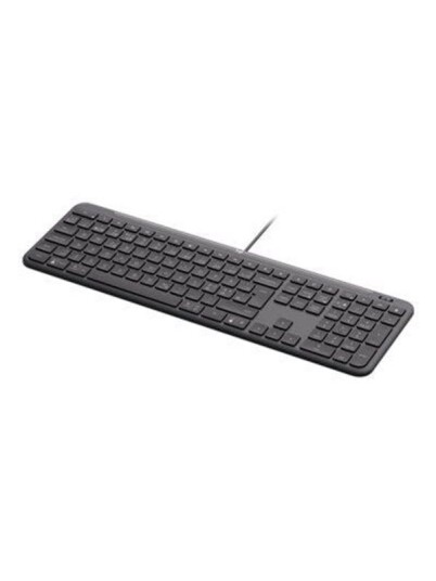 Logitech K620 Slim Kablet Tastatur med USB-C - Nordisk Layout - Mørkegrå