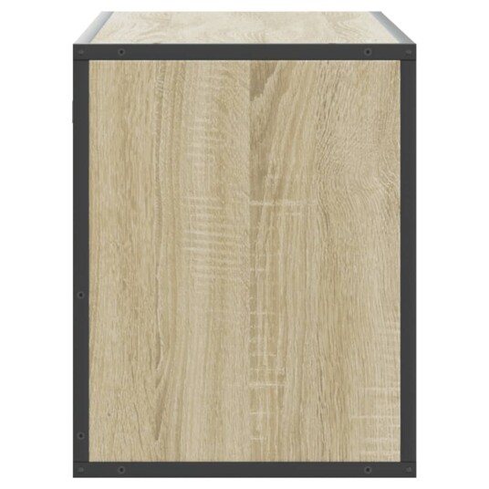 TV-benk sonoma eik 100x31x39,5 cm konstruert tre og metall 8721102839948 TV-benk sonoma eik 100x31x39,5 cm konstruert tre og metall 8721102839948