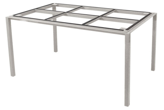Cane-line Pure spisebordunderstel Taupe 150x90 cm Natur