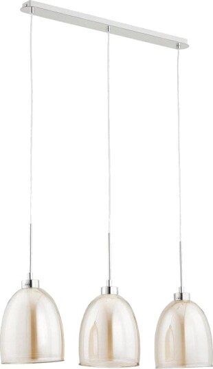 Lampa Wisząca Alfac Alfa Ronda 6013900 Lampa Wisząca Zwis 3X60w E27 Żółty