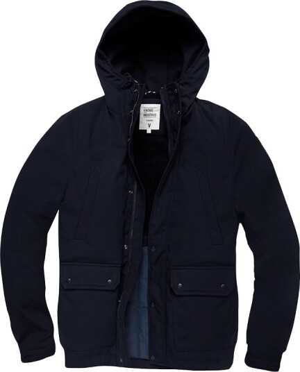 Vintage Industries Ledger Parka Blå