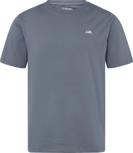 JJ REBEL Jrebrebel Logo Tee Ss Crew Neck Noos Grey M