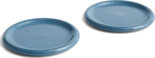 Hay Barro tallerken Ø24 cm 2pk Dark blue Hay Barro tallerken Ø24 cm 2pk Dark blue