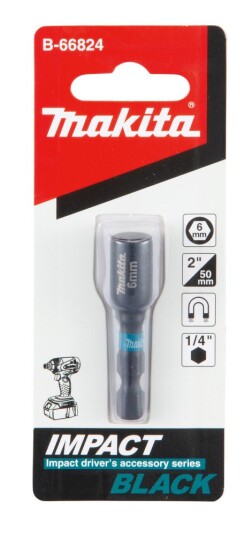 Makita Sekskanthylse B 66824 1/4" E 6x50mm